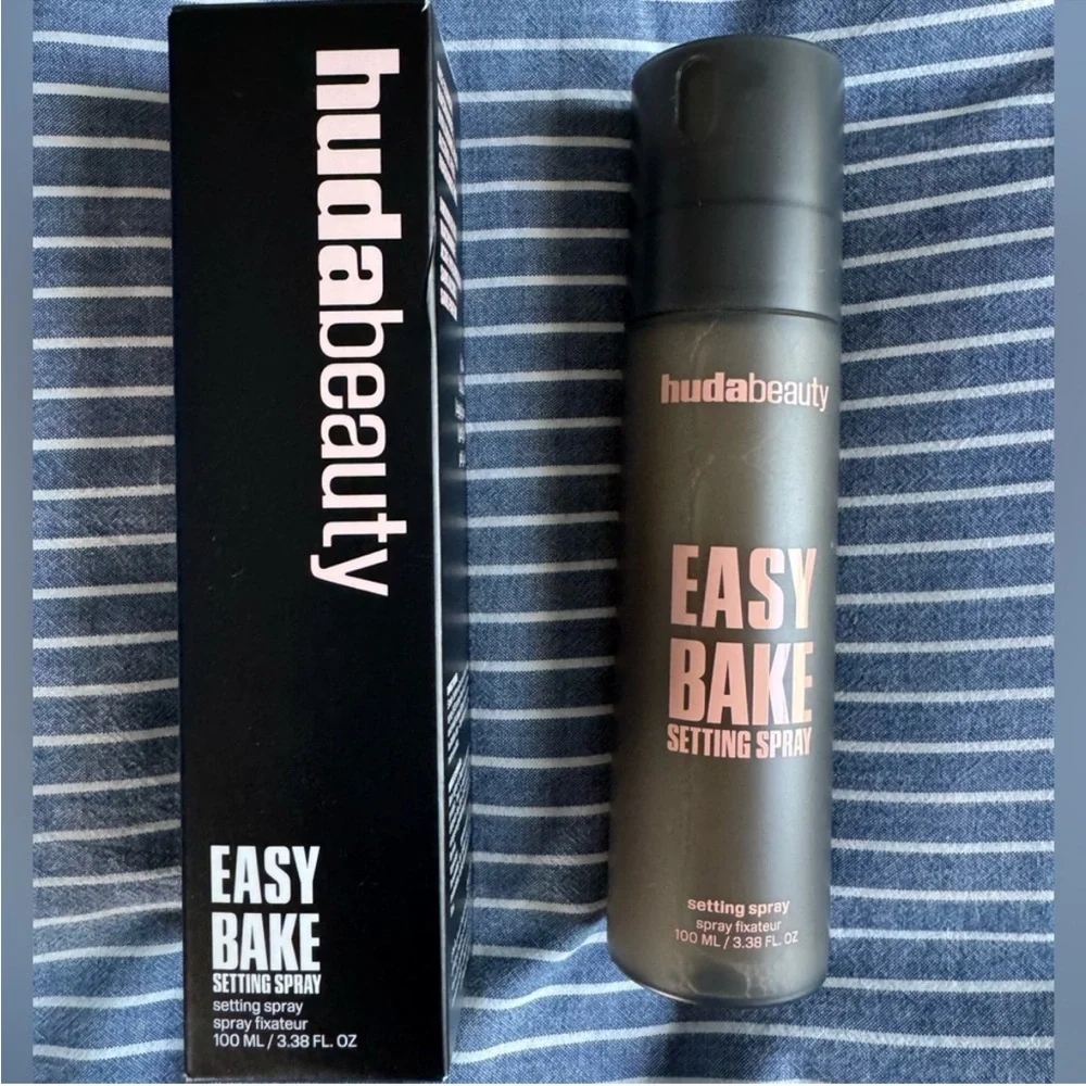 Huda Beauty Easy Bake Setting Spr4y Full Size NIB New In Box